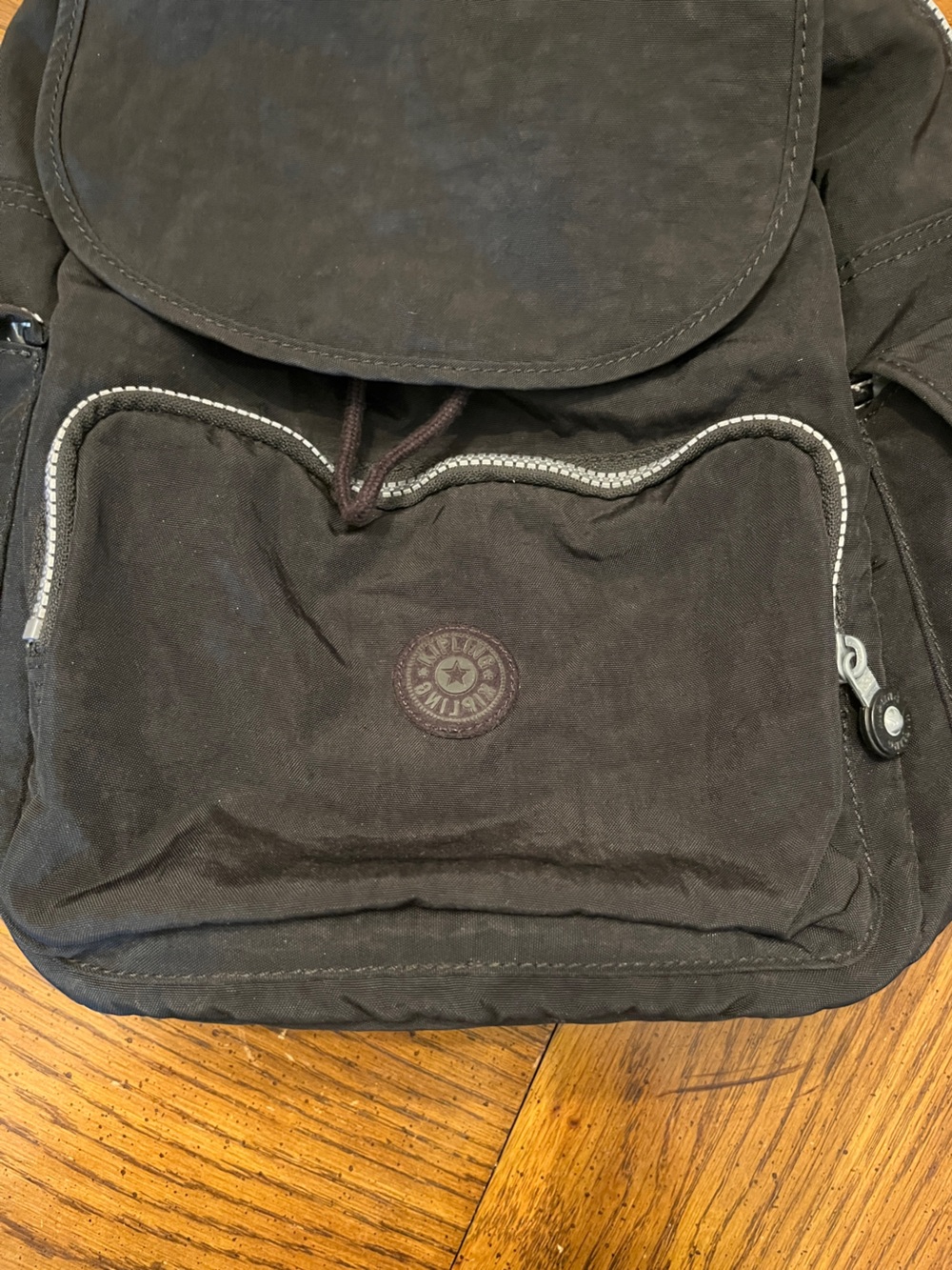Kipling Black Nylon Backpack - Picture 2 of 10